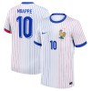 Maillot de Supporter France Mbappé 10 Extérieur Euro 2024 Pour Homme